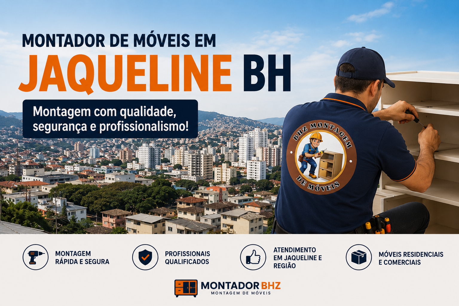 Leia mais sobre o artigo Montador de Móveis em Jaqueline BH