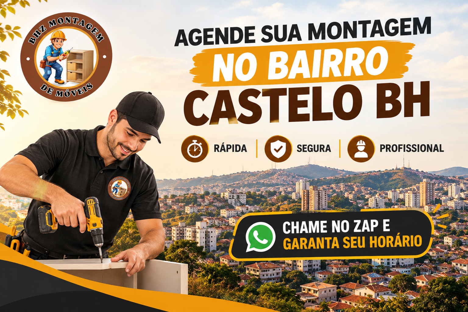 Leia mais sobre o artigo Montador de Móveis no Bairro Castelo BH